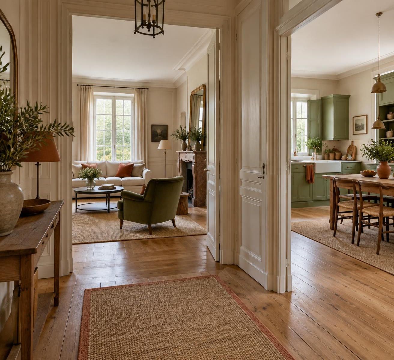 découvrez comment choisir une palette de couleurs harmonieuse pour relier des pièces aux styles différents et créer une maison cohérente et accueillante.